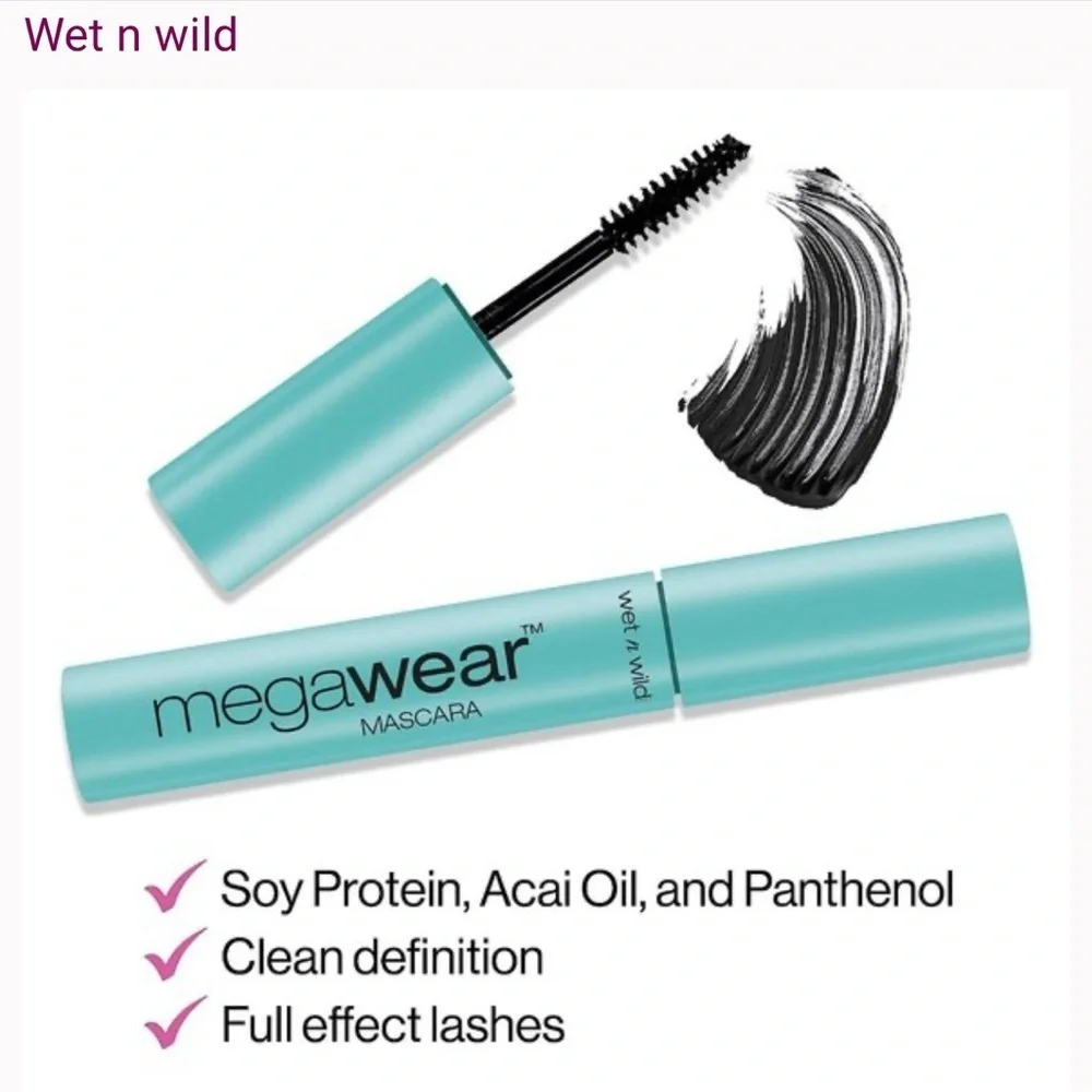 ✨🩵✨ NWT Wet n Wild MegaWear Mascara C136 Very Black | Enhance & Define ✨🖤